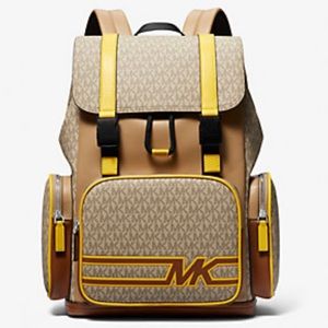 MICHAEL KORS Cooper Graphic Logo Utility Backpack. 100% AUTHENTIC